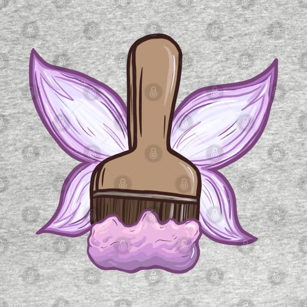 Neopets Faerie Paint Brush by Jewelia